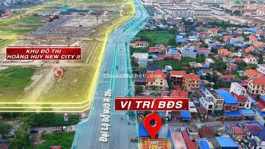 Bán lô đất đẹp - Đường Đỗ Mười, bìa siêu VIP 100m². Mặt tiền 7m siêu hiếm