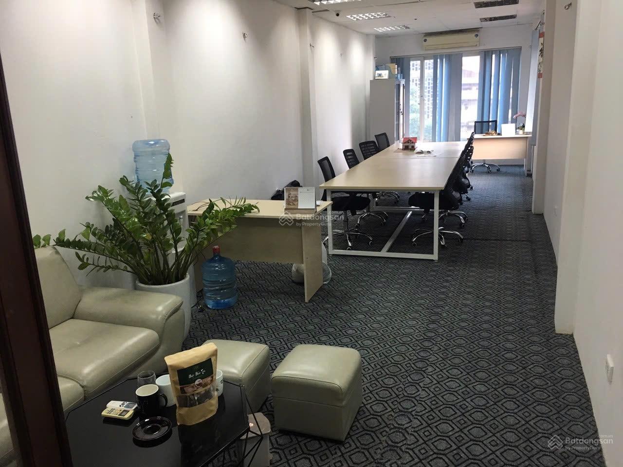 Cho thuê sàn văn phòng 14 Huỳnh Thúc Kháng 60 m2, thang máy, wc cuối nhà. 24/7 giá 8.5 triệu