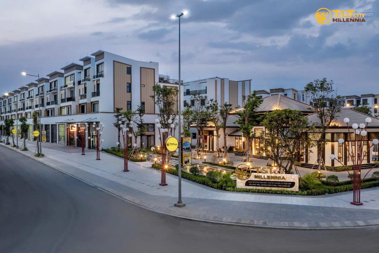 Chiết khấu hẳn 18,5%, Thanh toán ~ 1 tỷ sở hữu nhà phố, shophouse T&T City Millennia, Tây Ninh