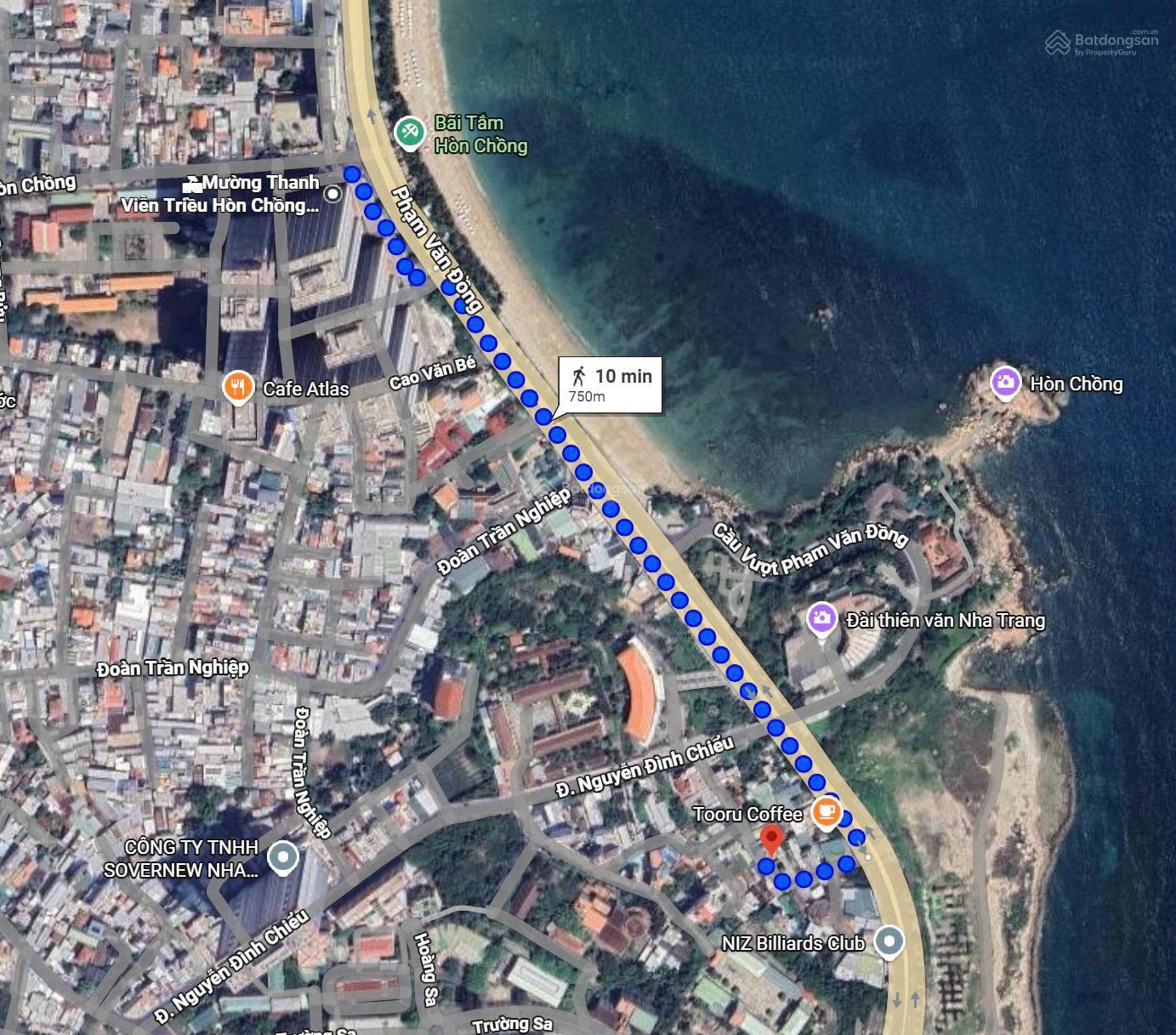 Bán nhà xây hẻm đường Phạm Văn Đồng, Bắc Nha Trang cách biển 150m giá tốt