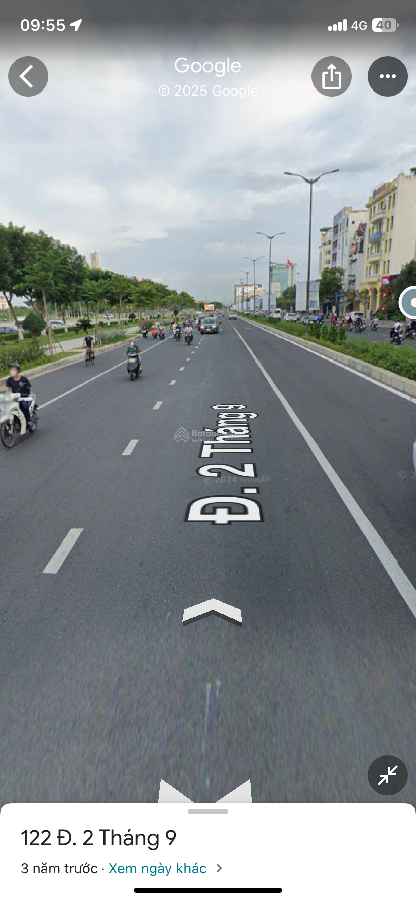 Bán đất mặt tiền đường 2/9 ngang 8m, giá chỉ 110 triệu/m2