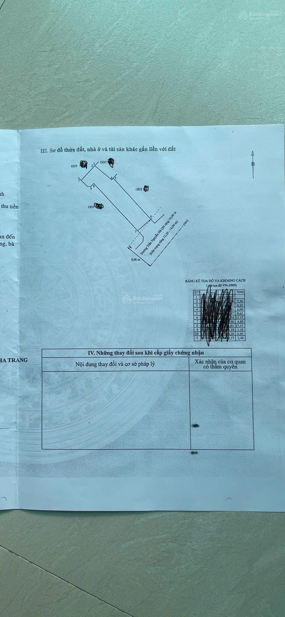 BÁN NHÀ MẶT TIỀN TRẦN NGUYÊN HÃN NHA TRANG