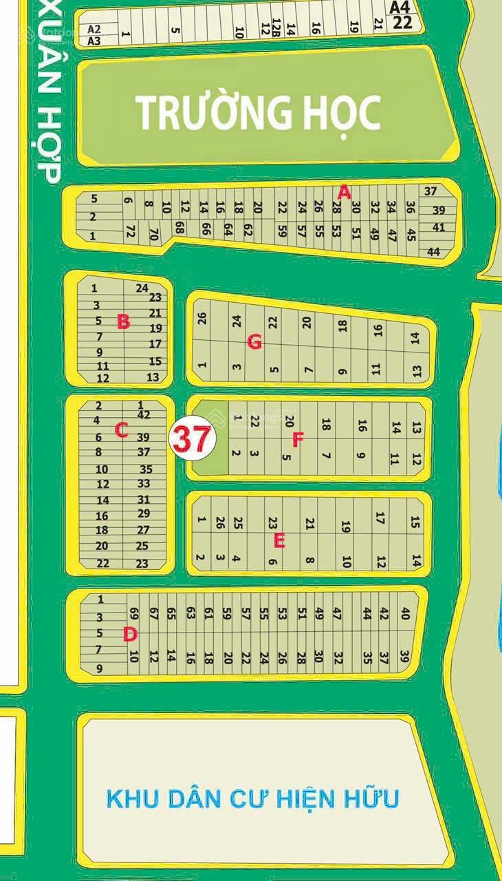 CầnBán nhanh 110m cách mặt tiền Đỗ Xuân Hợp, Global City tầm 100m giá 126 tr/m2 // trục chính