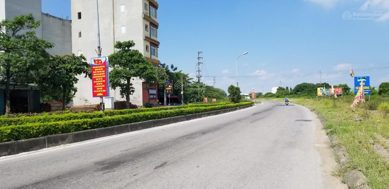 Bán đất đấu giá, khu dân cư Hành Lạc, mặt đường trục chính Tỉnh lộ 385 rộng 24 mét, nhìn đường tàu