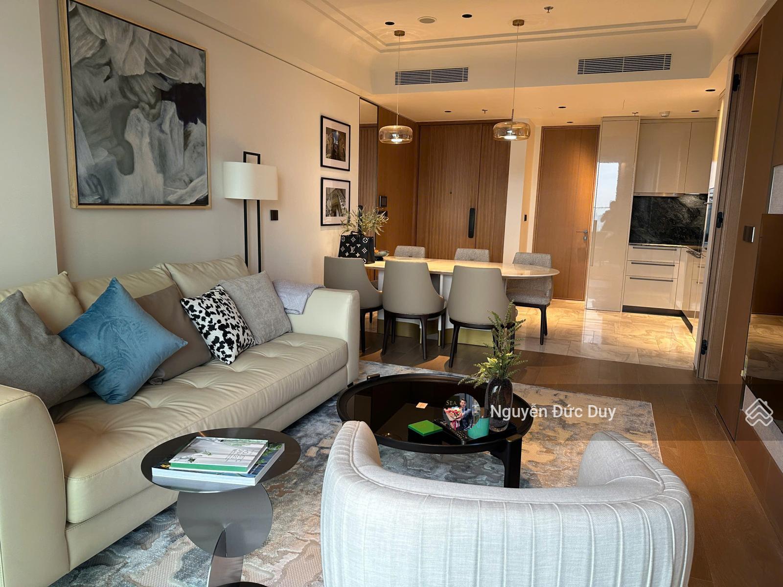 Căn 2PN - 2WC 87m2 full nội thất giá 72tr/tháng bao phí quản lý, view cầu Ba Son, pháo hoa