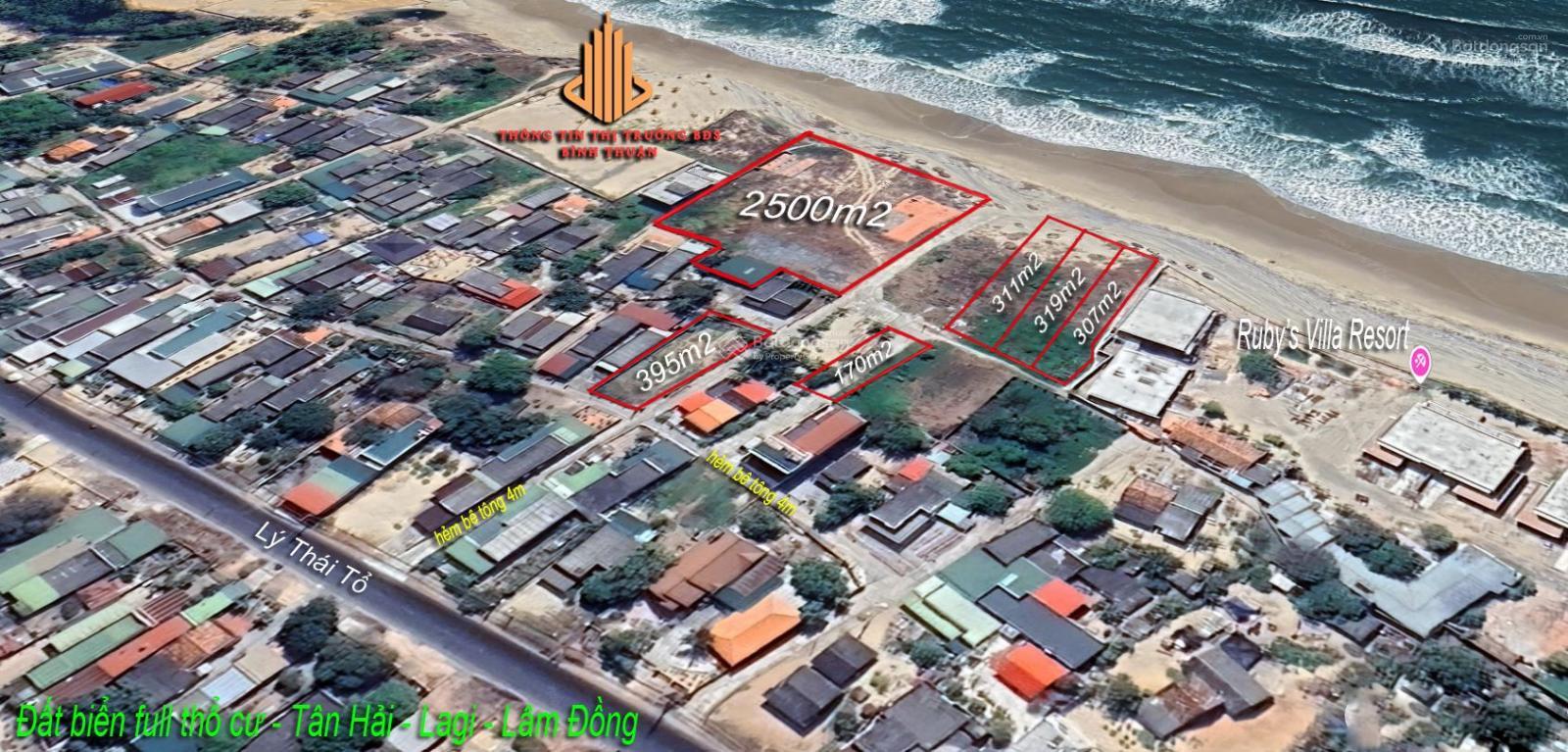 Đất giáp biển full thổ cư Tân Tiến - La Gi - Bình Thuận cần bán