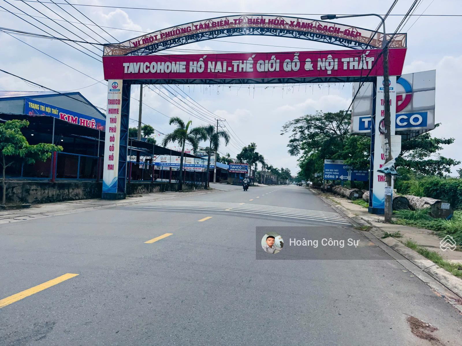 Bán đất tặng kho xưởng mặt tiền đường Điểu Xiển, phường Long Bình sổ hồng 404m2 ngang 8m giá 16 tỷ