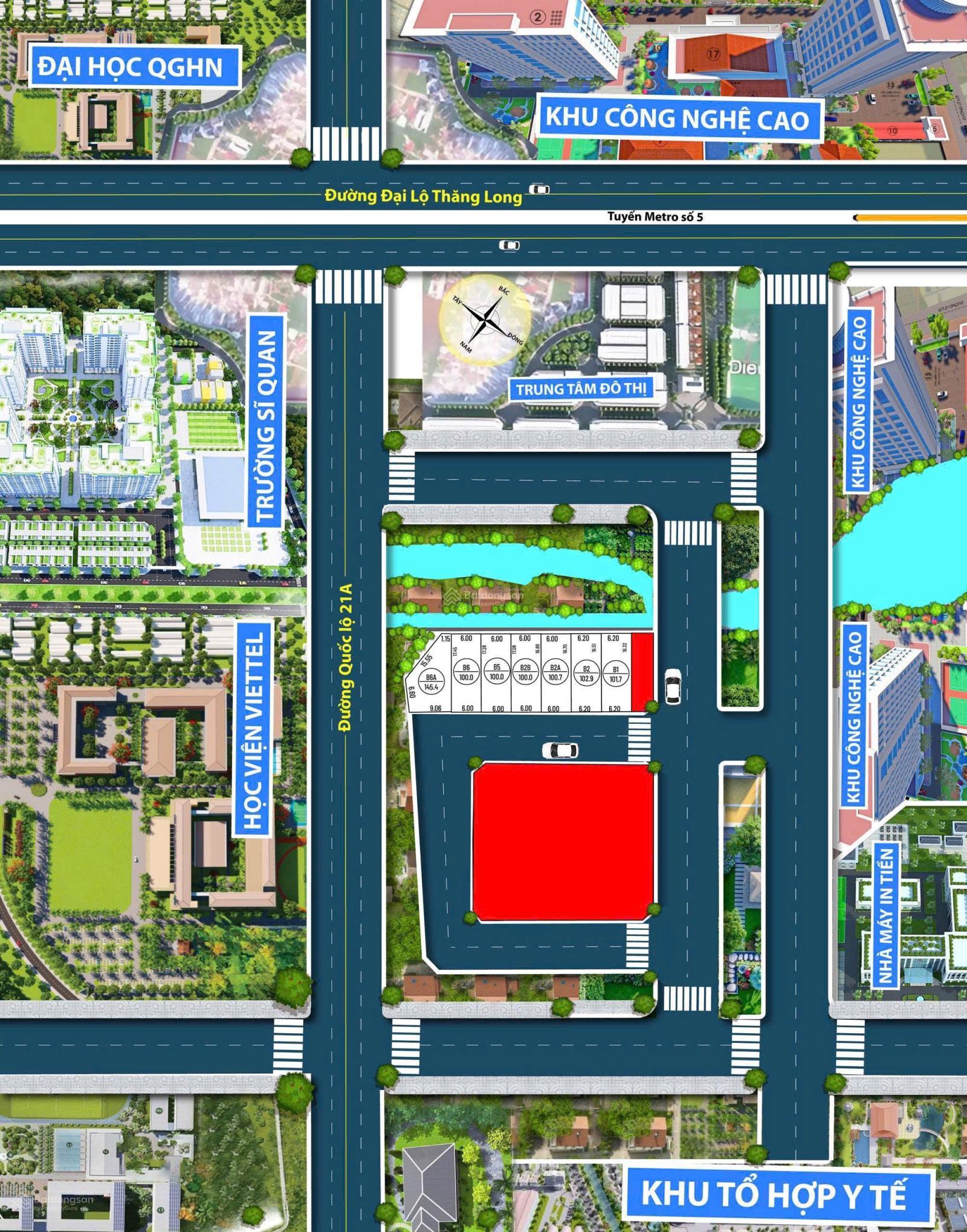 0975 897 *** bán đất TĐC Phú Cát, 137m2, hạ tầng khu CNC, full thổ cư giá chỉ 39 triệu/m2