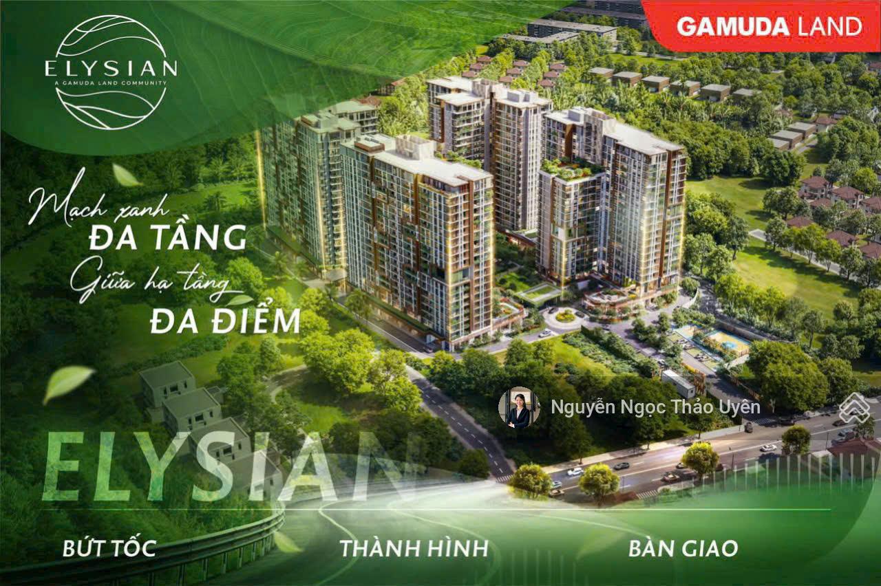 Elysian 1PN 53m2 view hồ bơi Ax.06 - giá 3tỷ8 (all in), tầng cao Elysian 1PN 53m2 view hồ bơi Ax.06 - giá 3tỷ8 (all in), tầng cao