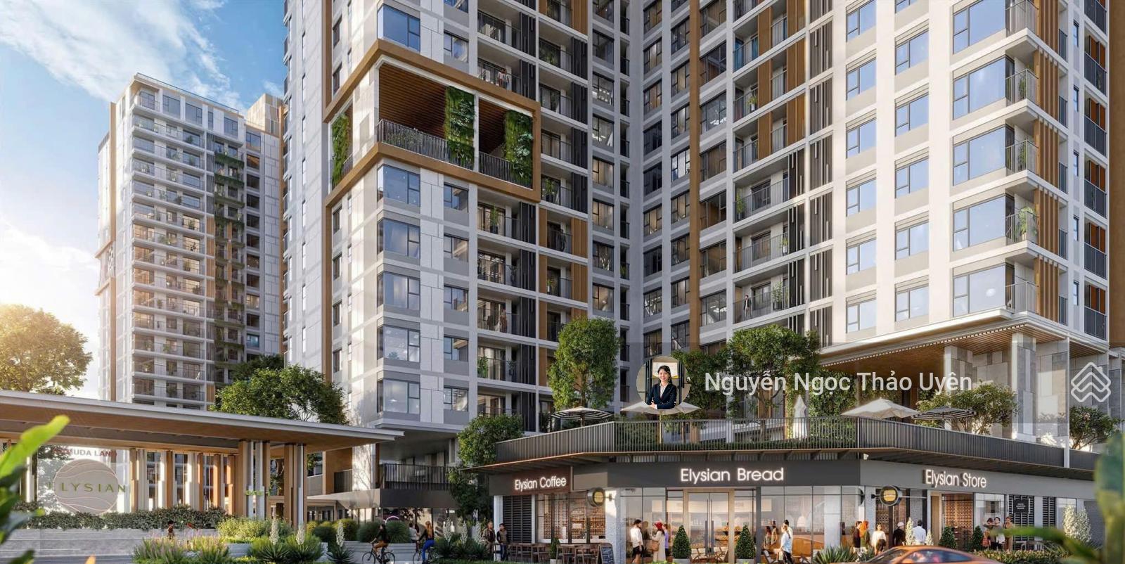 Elysian 1PN 53m2 view hồ bơi Ax.06 - giá 3tỷ8 (all in), tầng cao