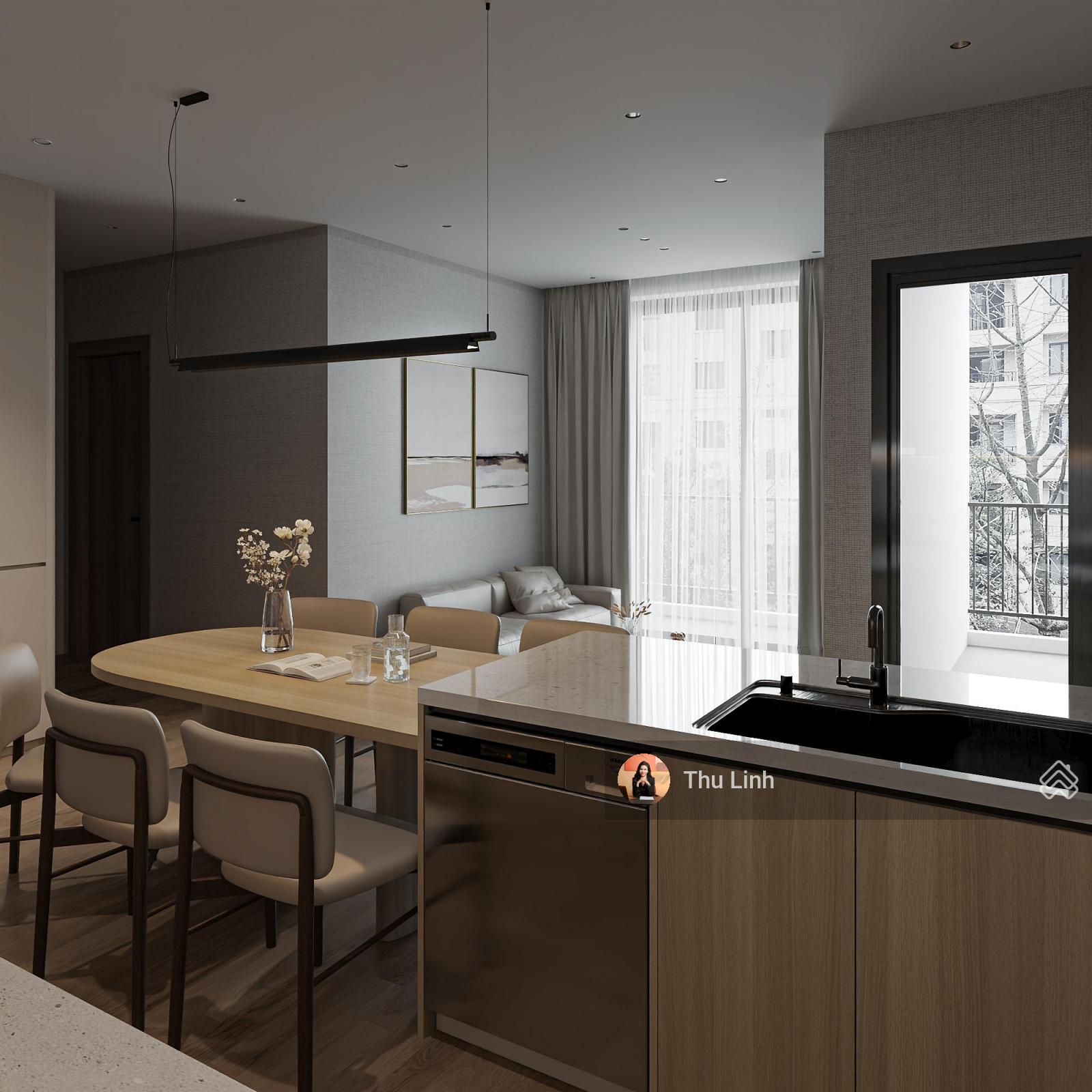 Cho thuê căn 2 phòng ngủ Sentosa Sky Park, 20tr/tháng bao phí quản lý và dịch vụ, full nội thất