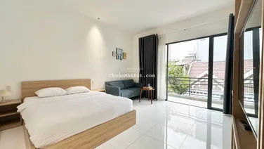 Cho thuê căn hộ 1PN ban công full nội thất cao cấp ở Thảo Điền gần Cầu Sài Gòn Trần Não - Nhận Pet