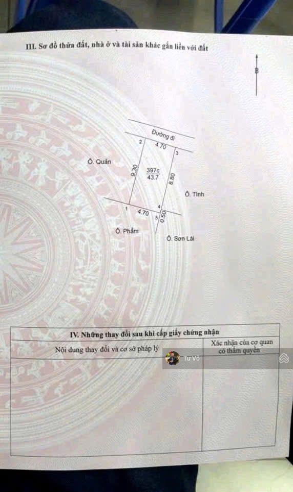 Đất mặt ngõ ô tô vào đất gần trục chính Đức Thượng, QL32, hơn 1km ra ngã tư Trạm Trôi, không lỗi