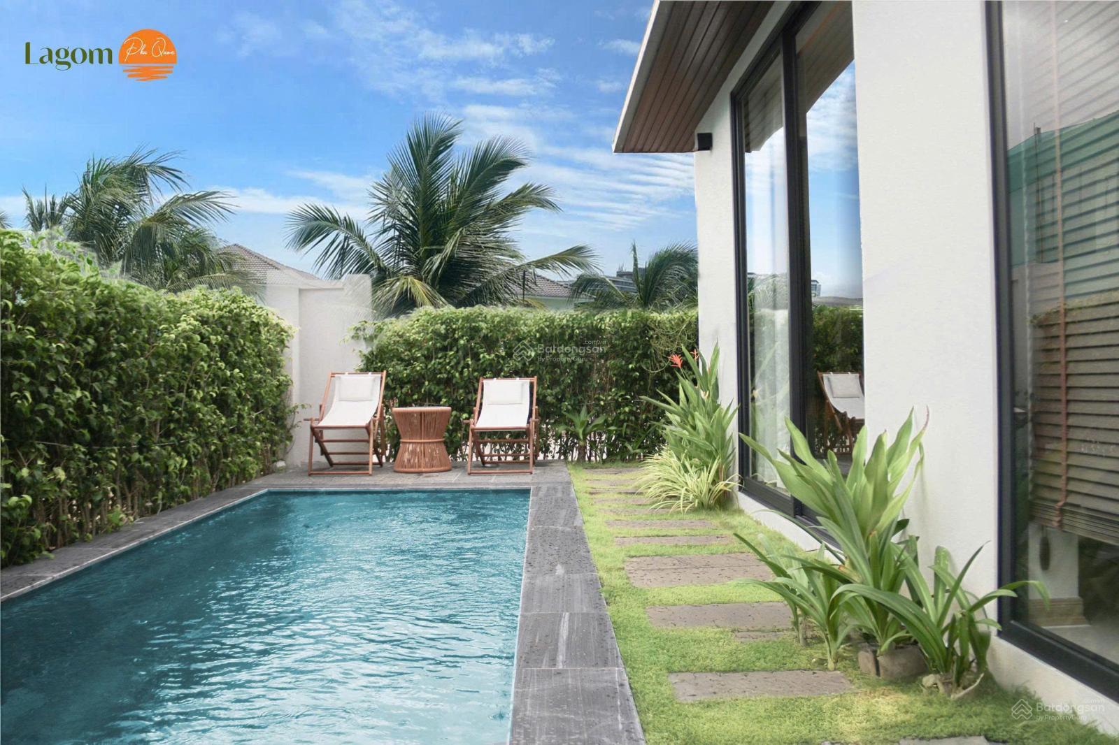 Biệt thự Lagom Phú Quốc, 1 búp bê xinh xắn, sở hữu chỉ với 5.7 tỷ, full nội thất, cách biển 100m