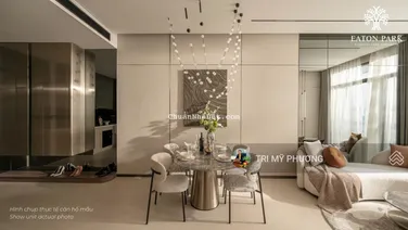 Eaton Park - Bán căn hộ 3 phòng ngủ góc view pháo hoa Quận 1, slot oto định danh riêng, Gamuda Land