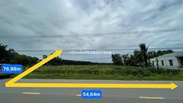 ĐẤT NỀN 4141,8m2 MẶT TIỀN ĐƯỜNG DT781 NỞ HẬU TẠI XÃ THÀNH LONG, HUYỆN CHÂU THÀNH, TỈNH TÂY NINH.