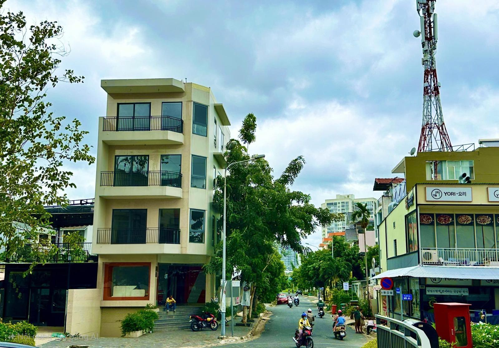 Cho thuê tòa nhà mặt tiền đường lớn Thân Văn Nhiếp ngay KDC Văn Minh The Sun Avanue- chỉ 55tr/tháng