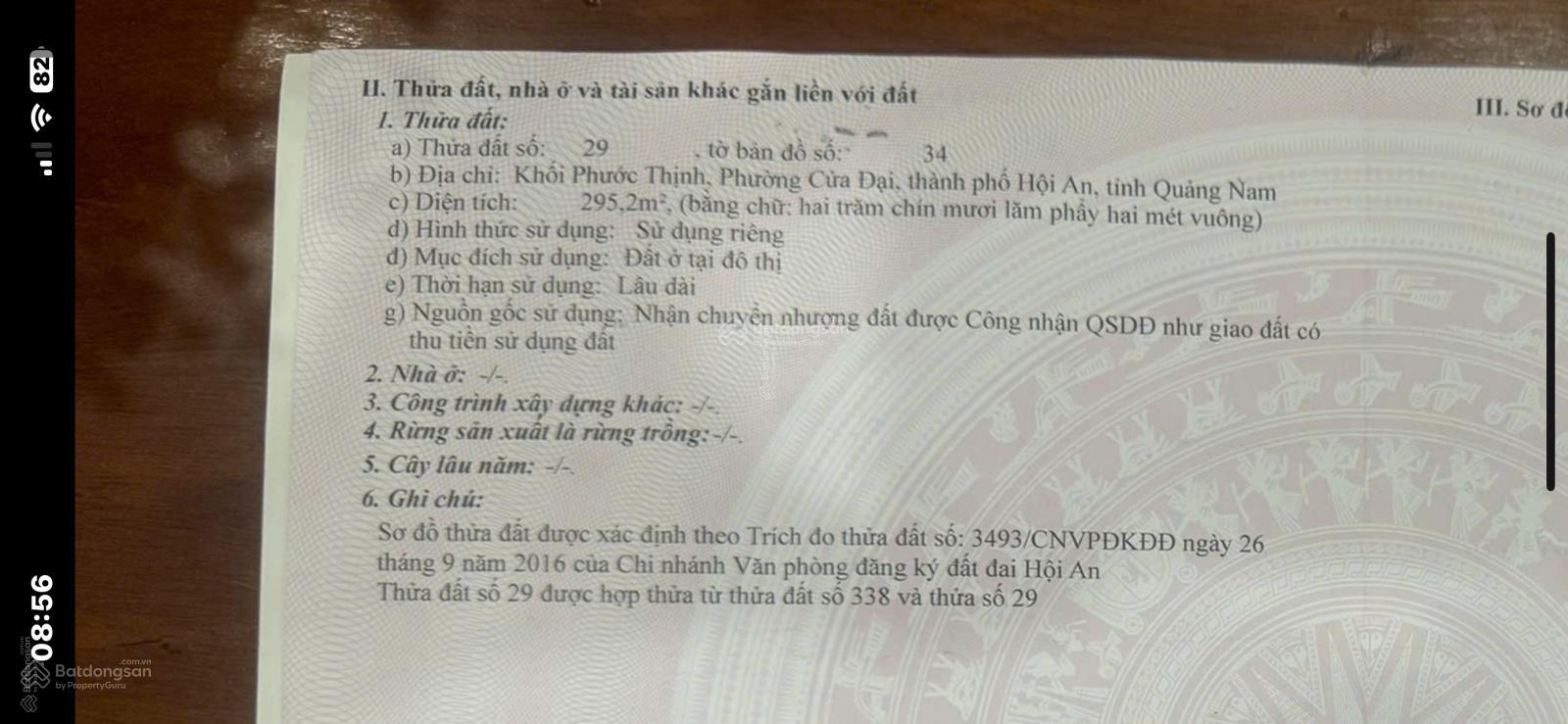 Chính chủ cần bán lô đất viêw biển khu Phước Trạch Cửa Đại