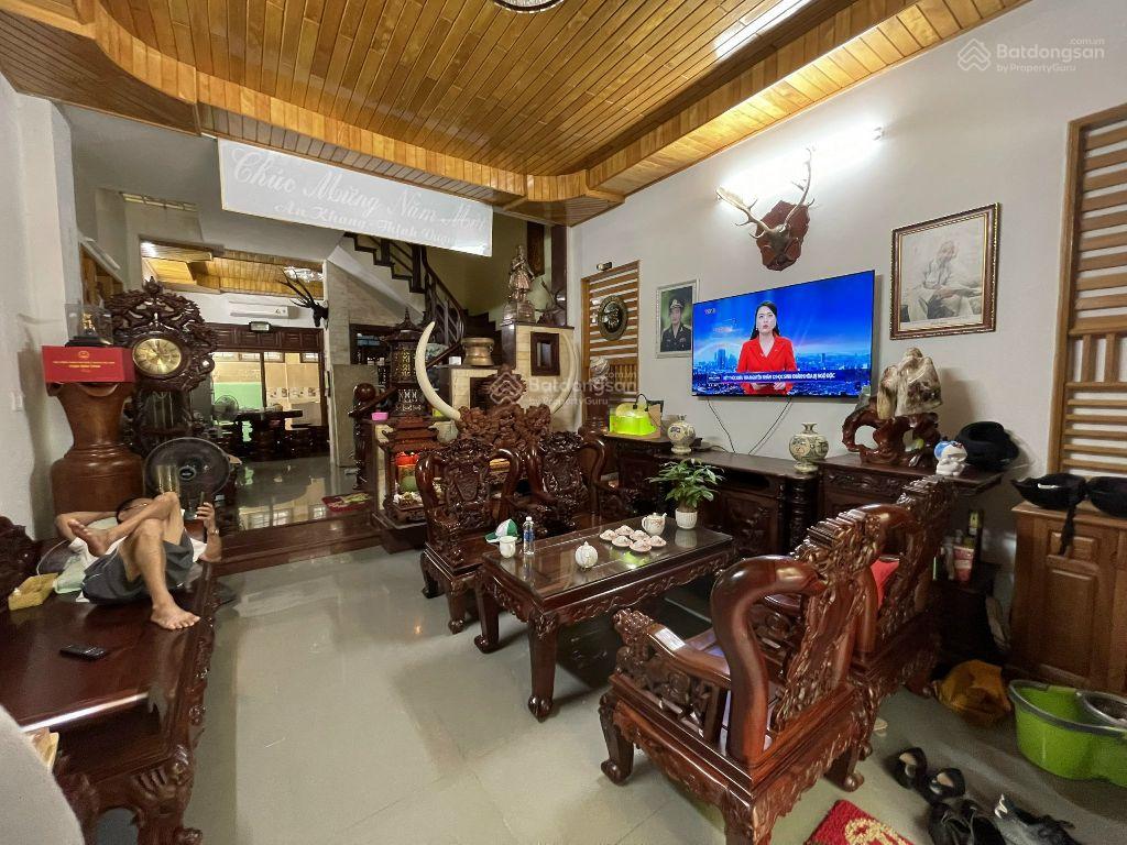 Bán nhà 4 tầng mặt tiền An Thượng 37, DT 75m, ngang 5m, sát trục chính Đỗ Bá, nội thất toàn gỗ quý