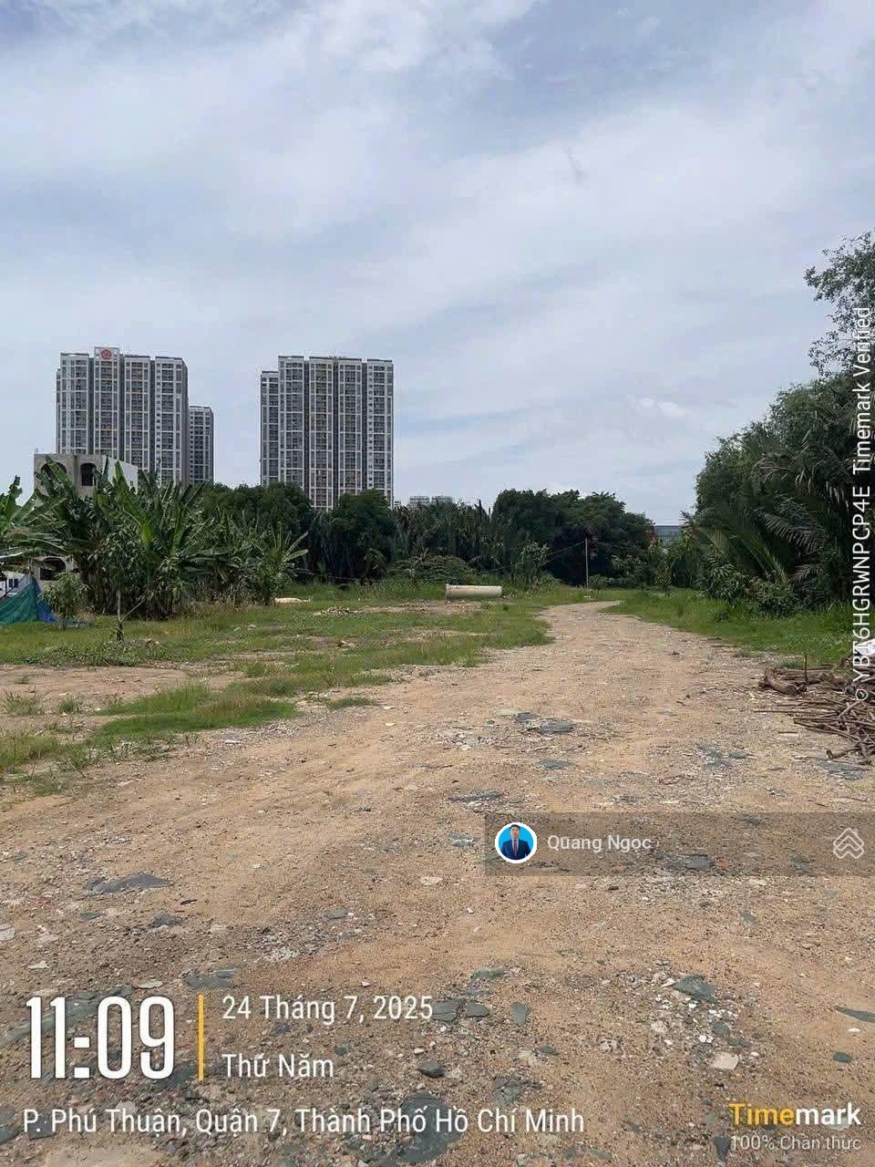 Bán gấp đất Đào Trí, phường Phú Thuận, Quận 7 diện tích 18241 m2 thích hợp làm dự án cao tầng