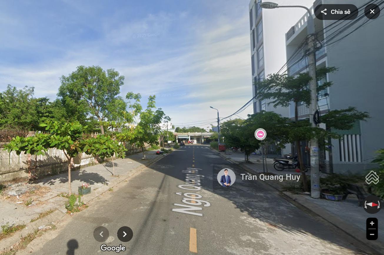 Bán lô đất MT Ngô Quang Huy- Sát Hồ Nghinh, Vương Thừa Vũ, ra biển 100 trăm mét