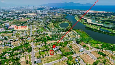 Chào bán lô 171m2 (7x24,5) ngay trung tâm làng Đại Học Đà Nẵng, gần sông kề biển