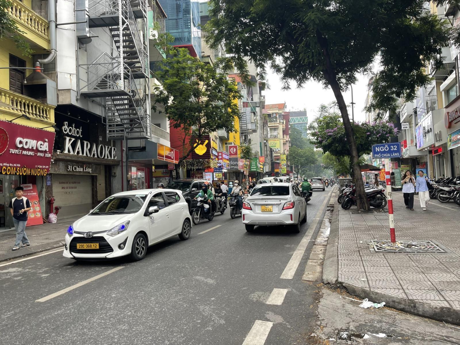 Chính chủ bán tòa nhà mặt phố Chùa Láng DT 130 MT 6 Giá 115 tỷ