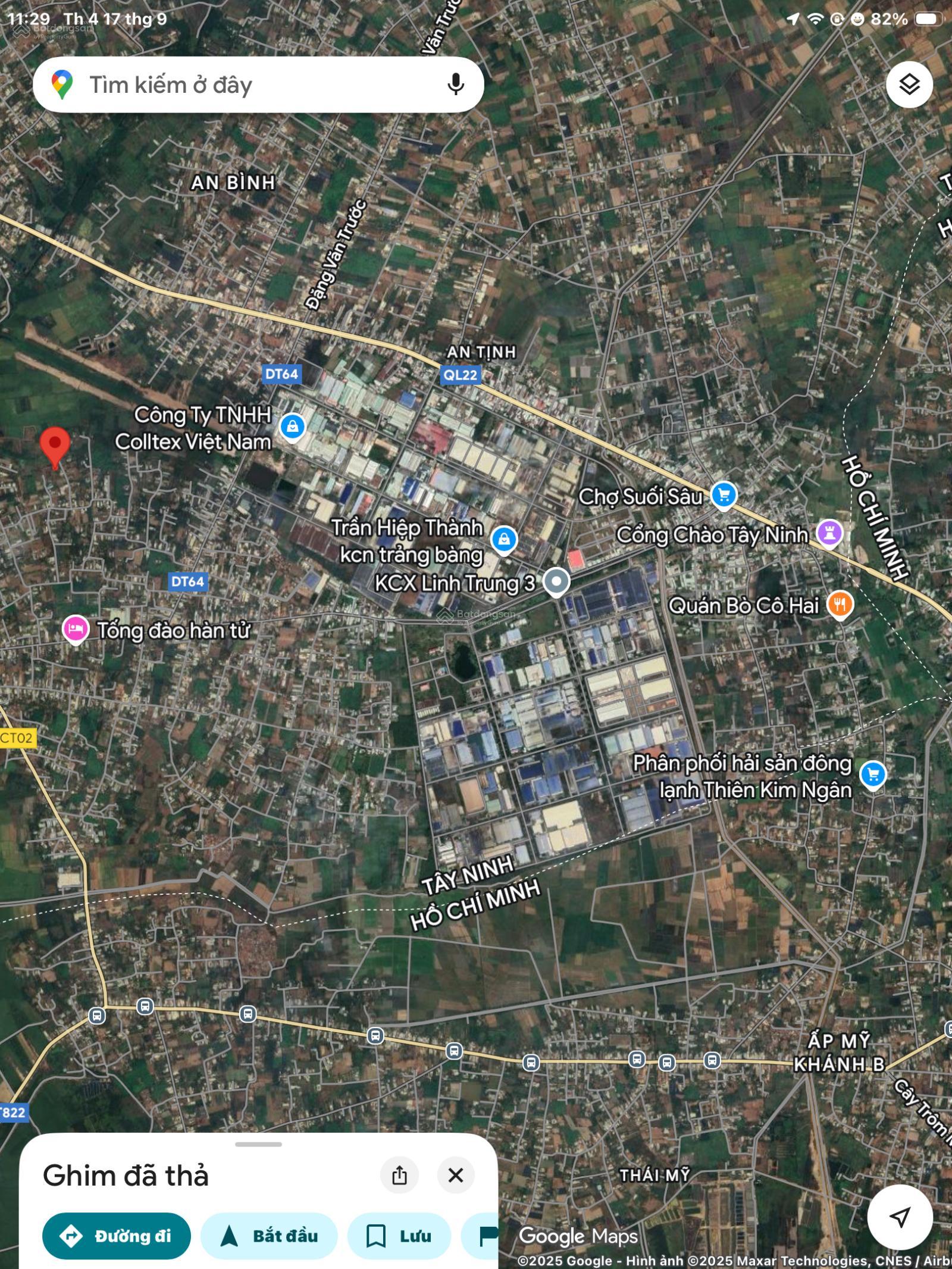 Chỉ 320tr/65m2 đất full thổ, ngay KCN Trảng Bàng - KCX Linh Trung 3