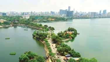 (Hàng hiếm) bán căn penthouse 480 m2 4PN thô, nguyên bản tòa Aqua Central, giá 90 tỷ, LH 0936 203 ***