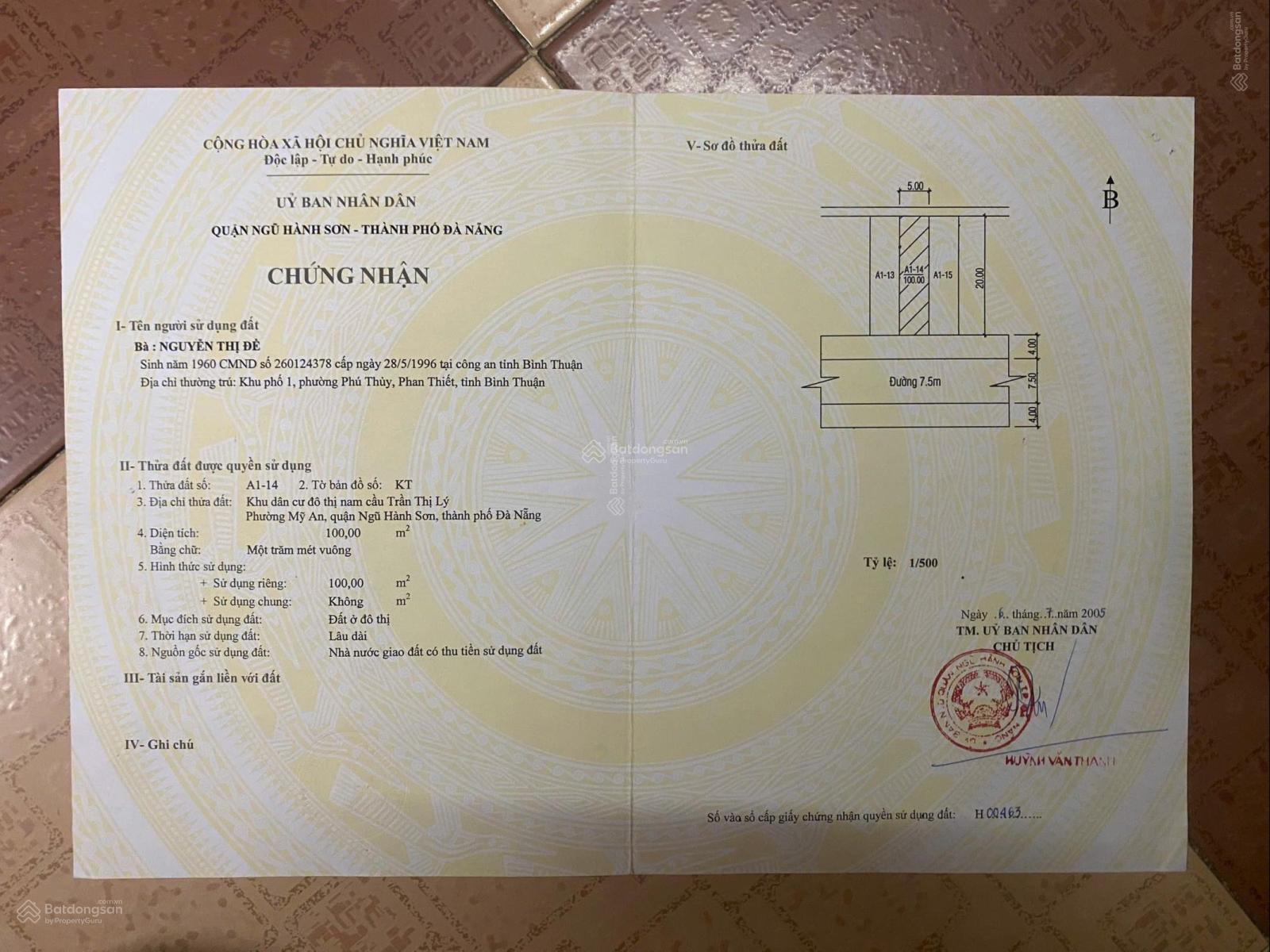 Bán đất đường An Tư Công Chúa - KDC Nam Cầu Trần Thị Lý - gần tổ hợp khán đài pháo hoa Bán đất đường An Tư Công Chúa - KDC Nam Cầu Trần Thị Lý - gần tổ hợp khán đài pháo hoa