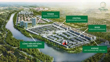 Chính thức nhận booking siêu phẩm biệt thự, nhà phố 2 mặt tiền sông, tại Vành Đai 4, bình dương