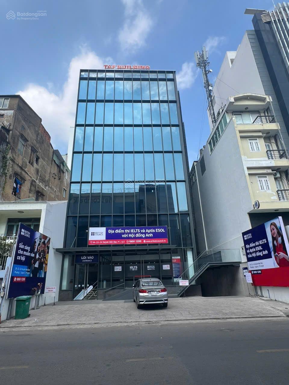 Bán tòa nhà hầm 8 tầng MT Nguyễn Văn Đừng Q5 DT: 8x20m giá 68 tỷ