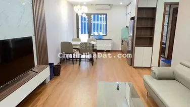 Cho thuê căn góc chung cư Thanh Bình, 74m2, 2 phòng ngủ 2 vệ sinh, nội thất đẹp, view thoáng