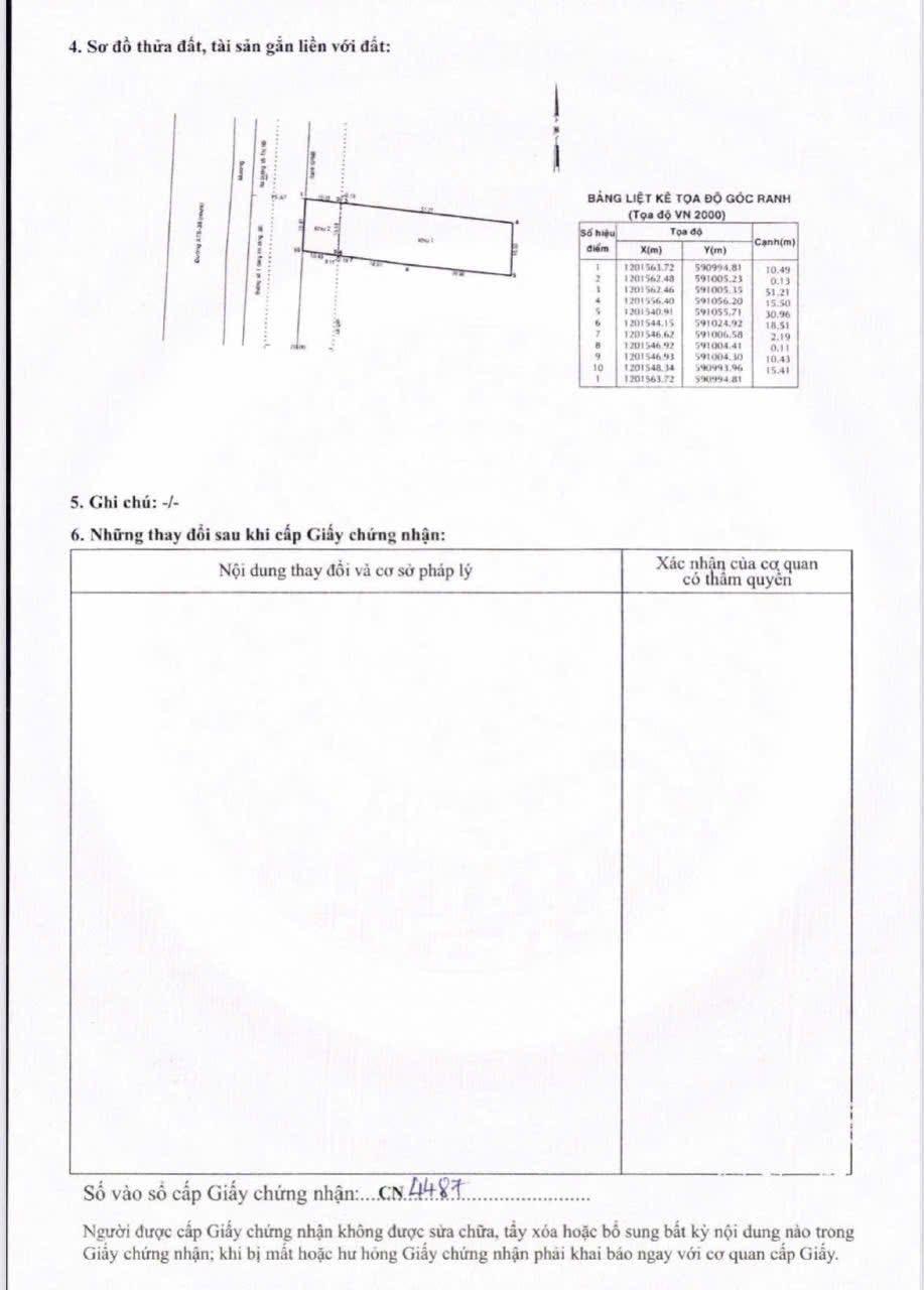 Bán đất 16x63m 969m2 thổ cư đã tách thành 2 sổ riêng 12,5 tỷ 1lô - xã Xuân Thới Đông