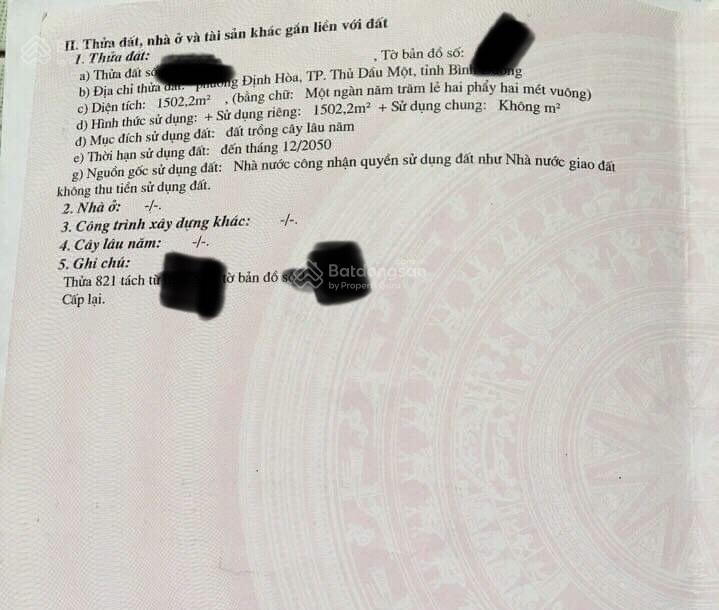 Nán đất mặt tiền DX070 Định Hoà - TDM - BD. DT 24mx57 thổ cư 300m2, giá 13tr/m2 Nán đất mặt tiền DX070 Định Hoà - TDM - BD. DT 24mx57 thổ cư 300m2, giá 13tr/m2