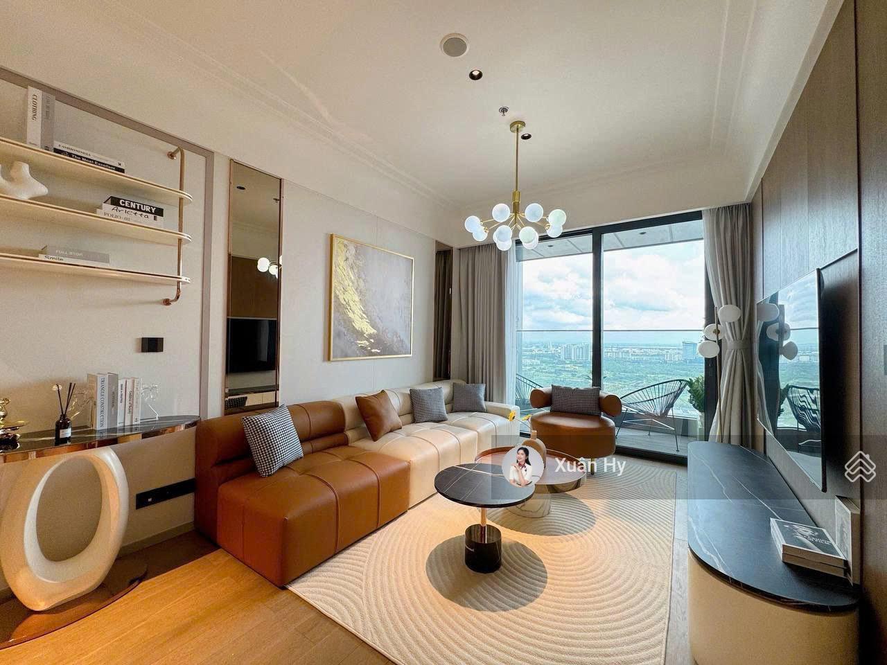 Cho thuê 2PN - góc - trực diện sông - Toà Sea - căn hộ hàng hiệu Grand Marina Saigon