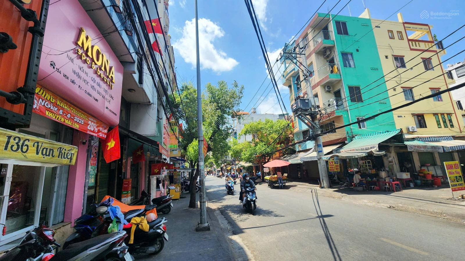 Bán nhà mặt tiền kinh doanh Vạn Kiếp, BT - 3.5m x 13.5m CN 46m2 - 5 tầng - 16 tỷ bớt lộc