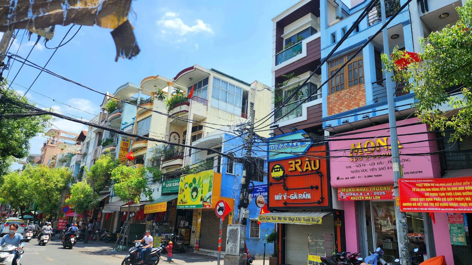 Bán nhà mặt tiền kinh doanh Vạn Kiếp, BT - 3.5m x 13.5m CN 46m2 - 5 tầng - 16 tỷ bớt lộc