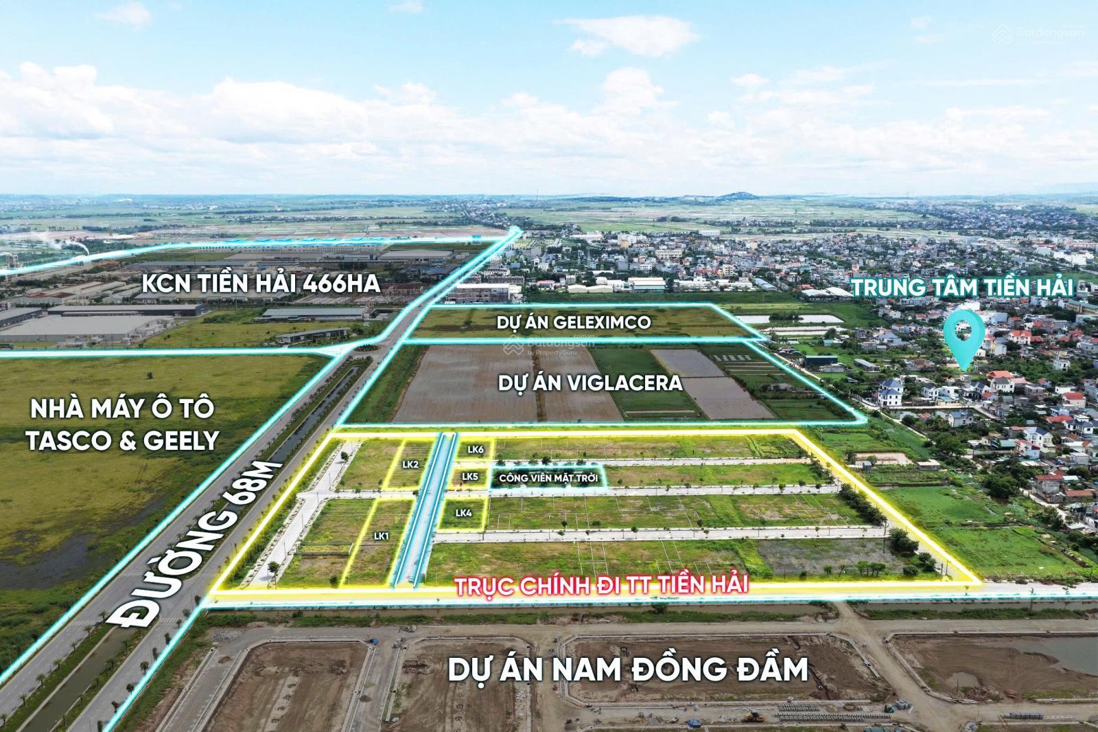 Bán đất nền dự án Bắc Đồng Đầm(hay còn gọi Star City - Tiền Hải), đất nền đấu giá, đã có sổ