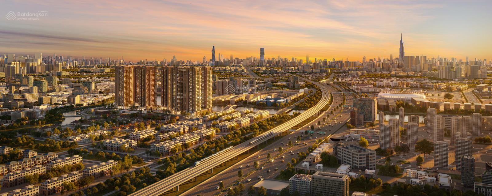 Chỉ từ 900 triệu sở hữu ngay căn hộ hạng sang 3 mặt giáp sông liền kề trung tâm tài chính Thủ Thiêm