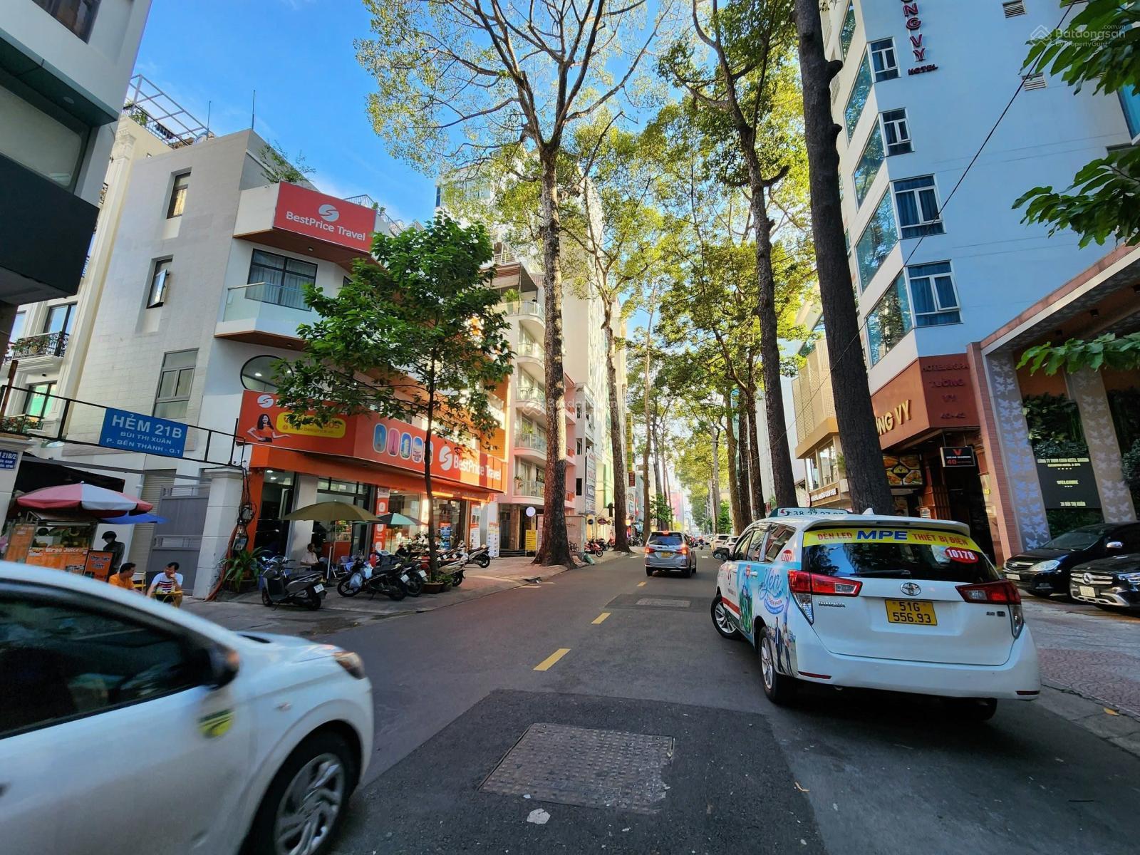 Cắt lỗ! Bán gấp tòa nhà góc 2 MT Bùi Thị Xuân, P. BT, Q1. DT 6.5x25m, 8 tầng 1.000m2 SD, giá 78 tỷ