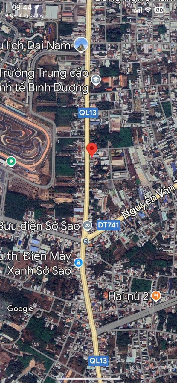 Bán đất mặt tiền Quốc Lộ 13 đối diện khu du lịch Đại Nam