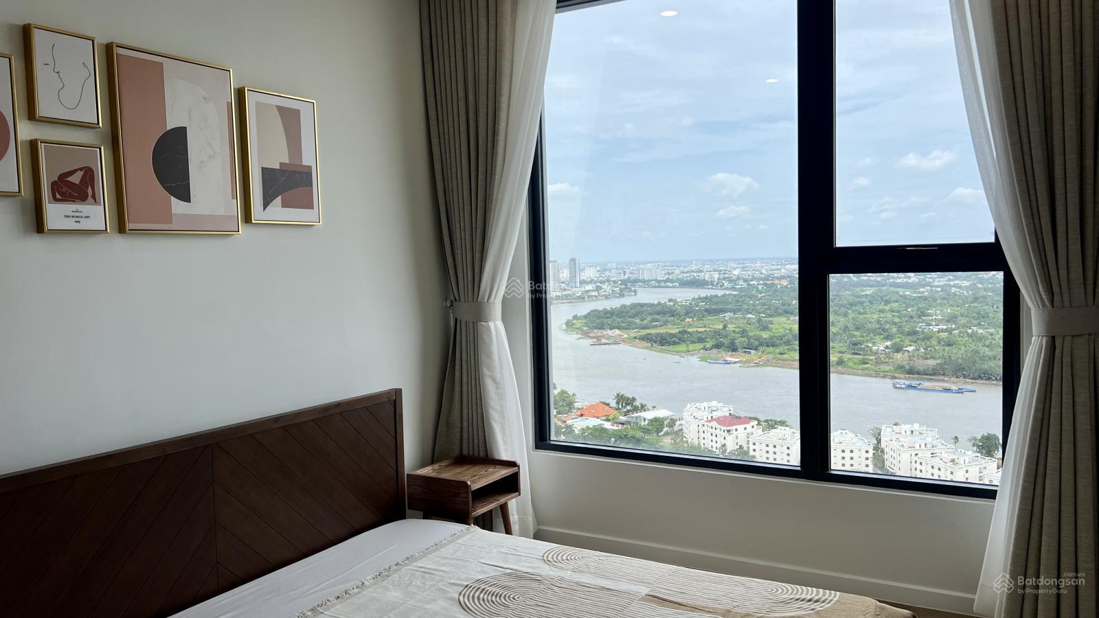 Toà West 2PN view sông nhà full nội thất Toà West 2PN view sông nhà full nội thất