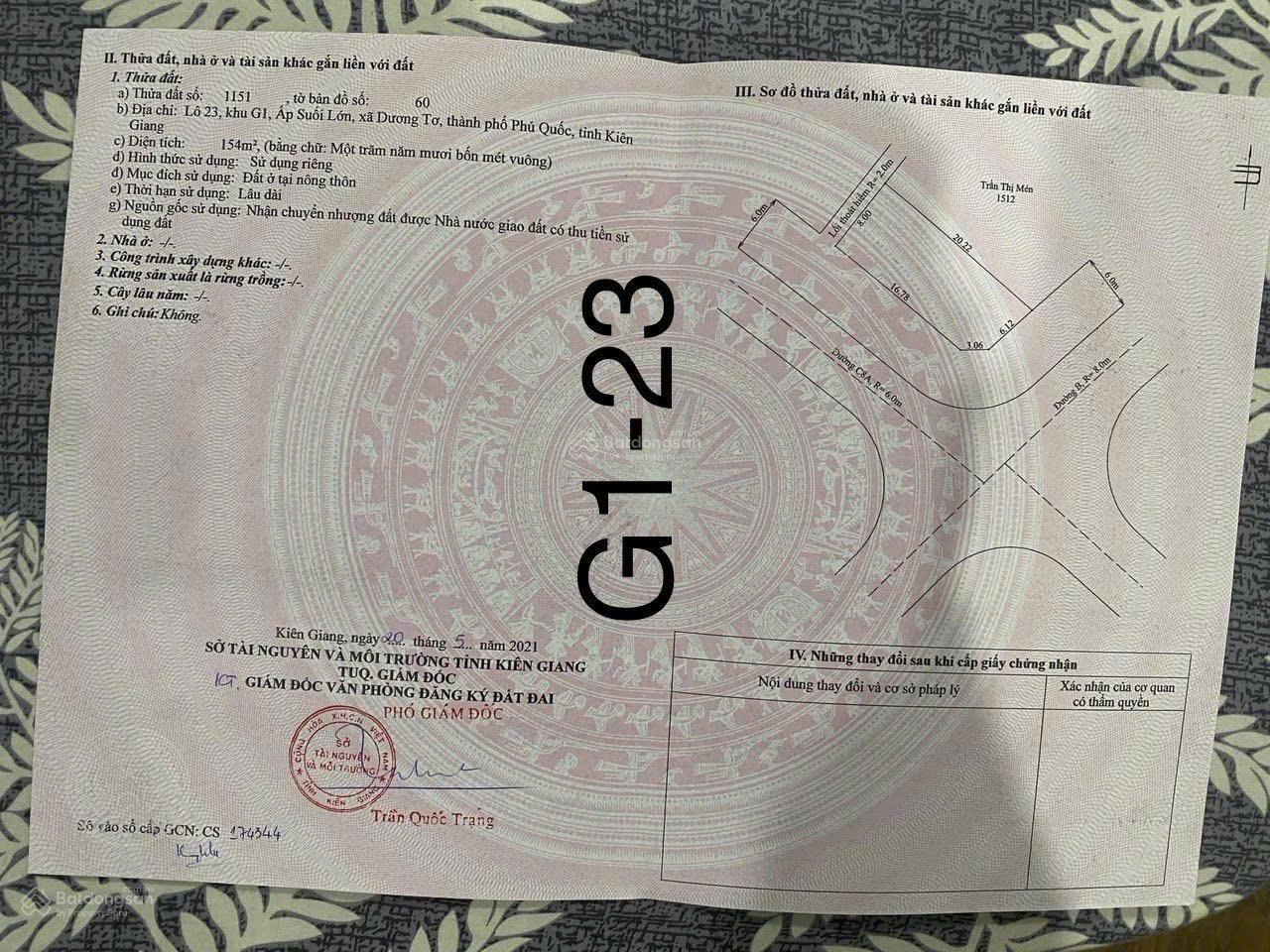 Bán lô góc 154m2 siêu phẩm, Dự án TĐC Suối Lớn. Lô góc đường trục chính 20m, chạy thẳng xuống biển