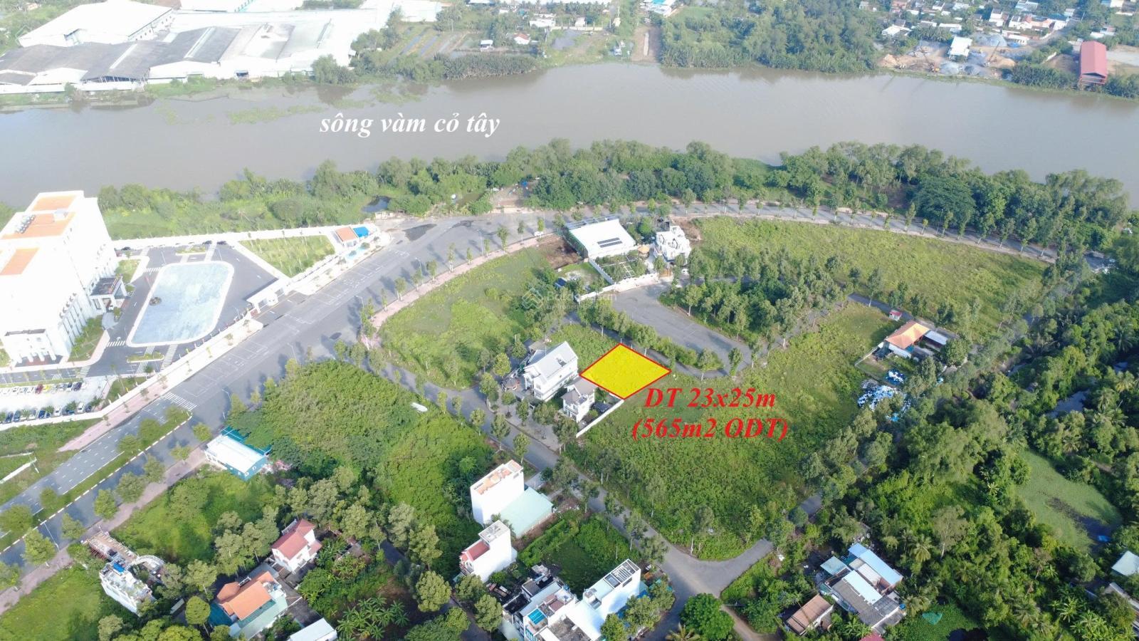 Bán lô biệt thự trung tâm Tp. Tân An, diện tích 565m²