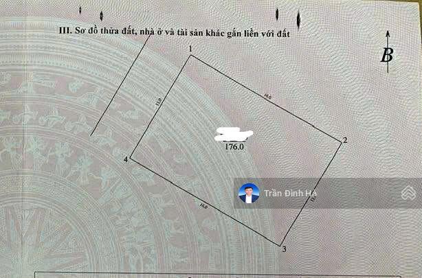 Đất Hiếm, đất biệt thự Vườn Đào DT176m2, MT11m, 99 tỷ Tây Hồ