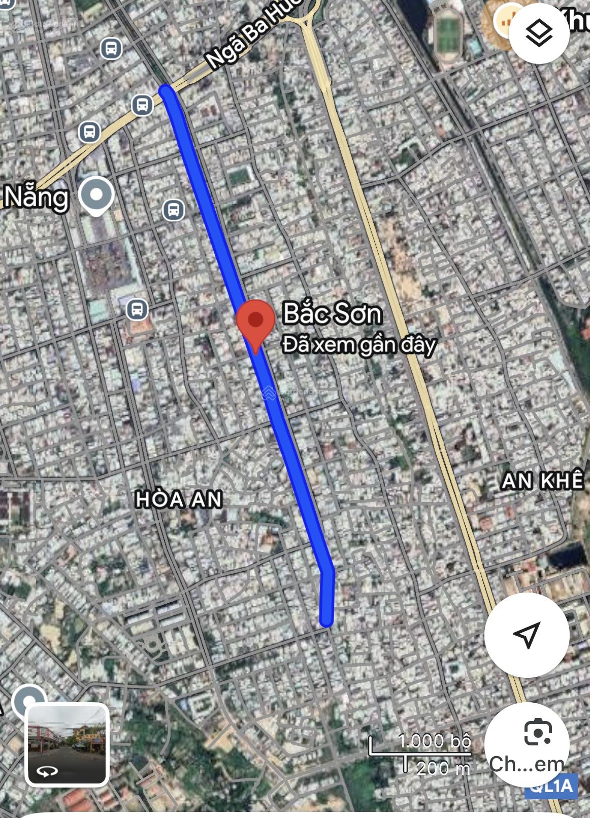 Chính chủ cần bán 3 lô đất 300m2 đường MT Bắc Sơn - Hoà An