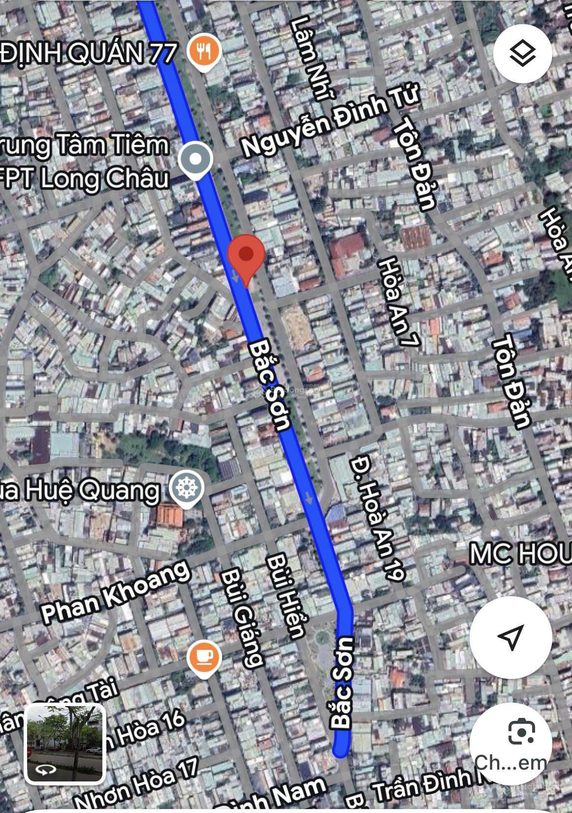 Chính chủ cần bán 3 lô đất 300m2 đường MT Bắc Sơn - Hoà An