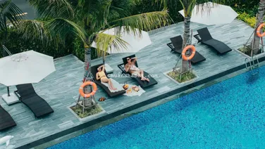 Bán nhà phố đối diện hồ bơi giá all in 5.8 tỷ/căn 120m2 đất bao 5% sổ cho người mua