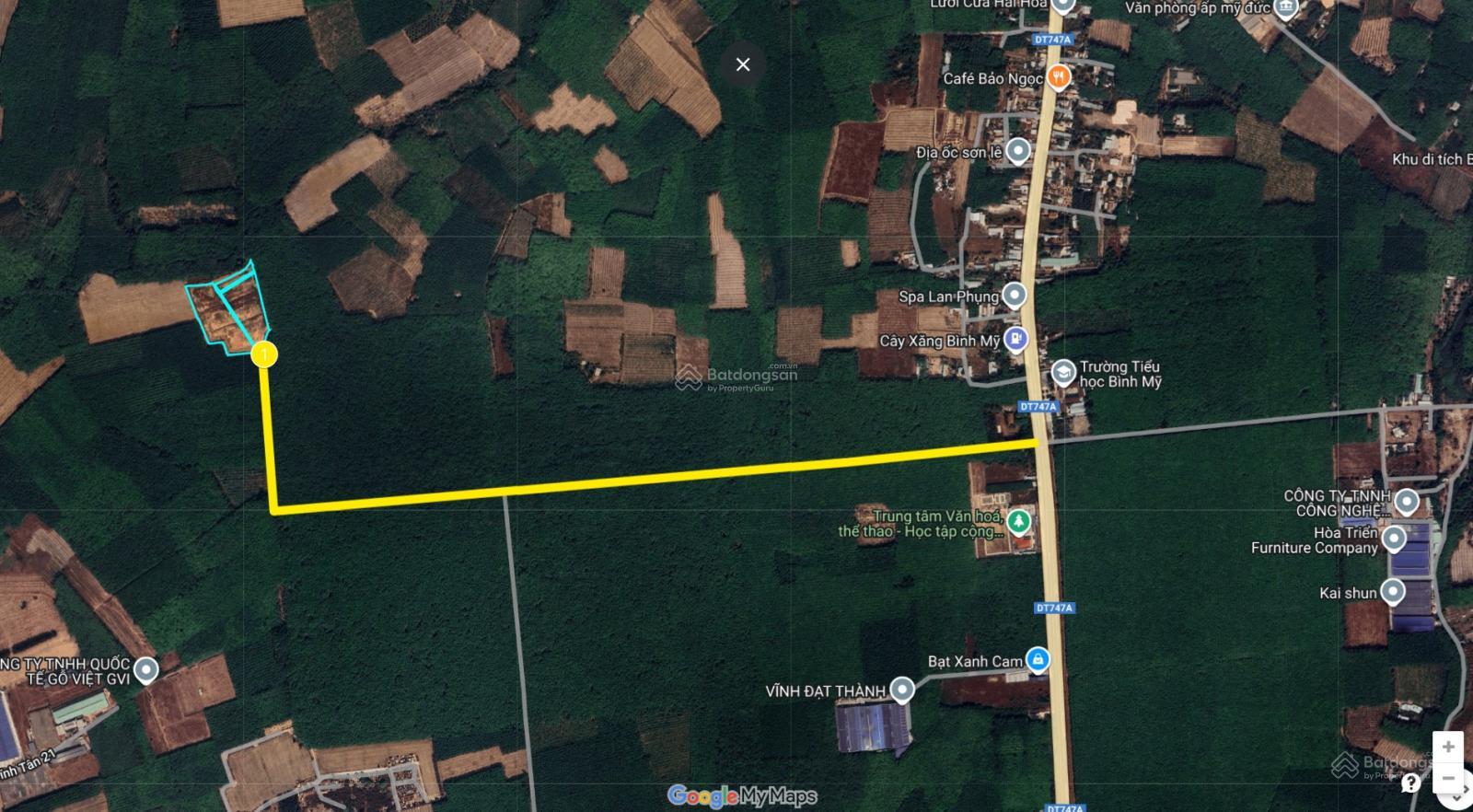 Cần bán 2.5ha nằm giữa 3 KCN Vsip3, Thaco, Vsip 2 giá cực rẻ